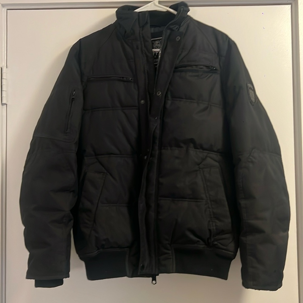 Black Buffalo Bomber Jacket